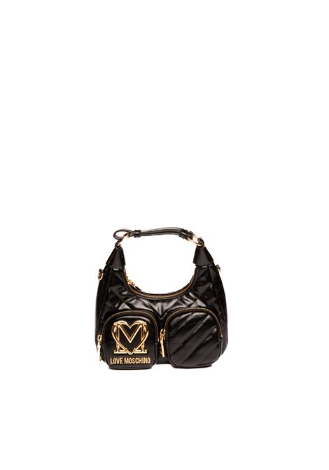 Mini hobo nero LOVE MOSCHINO | JC4320PP0LKM0-000